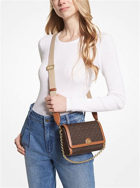 michael kors freya bag|Freya Small Convertible Logo Crossbody Bag .